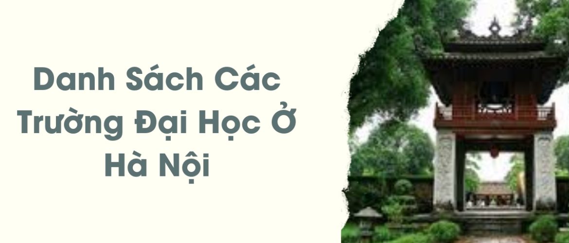 Các trường đại học ở Hà Nội